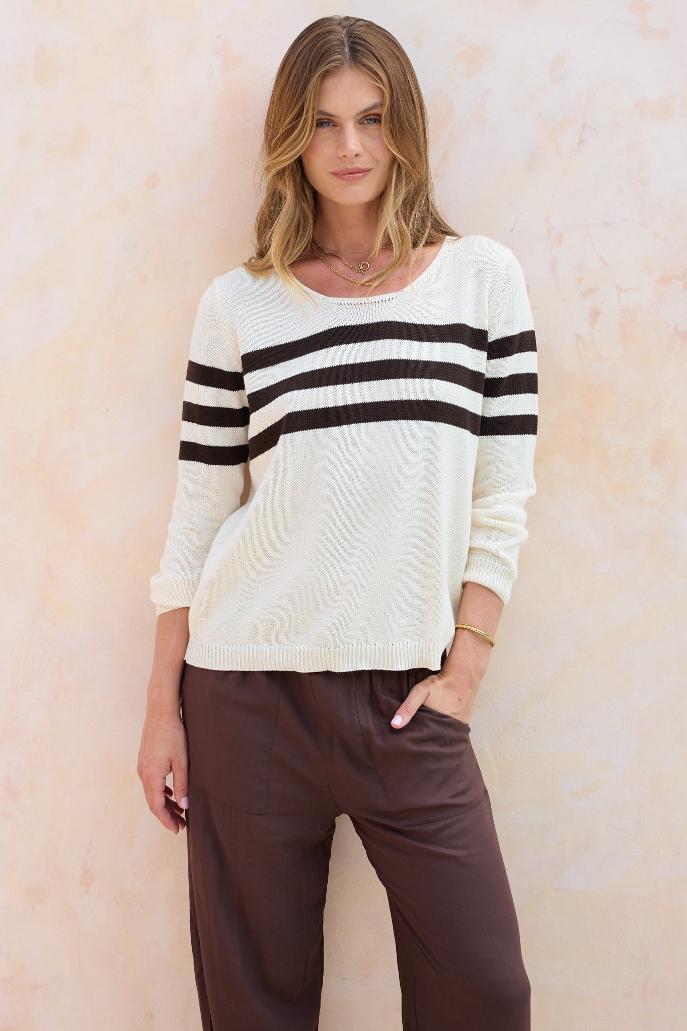 Charlie Pant Dark Choc